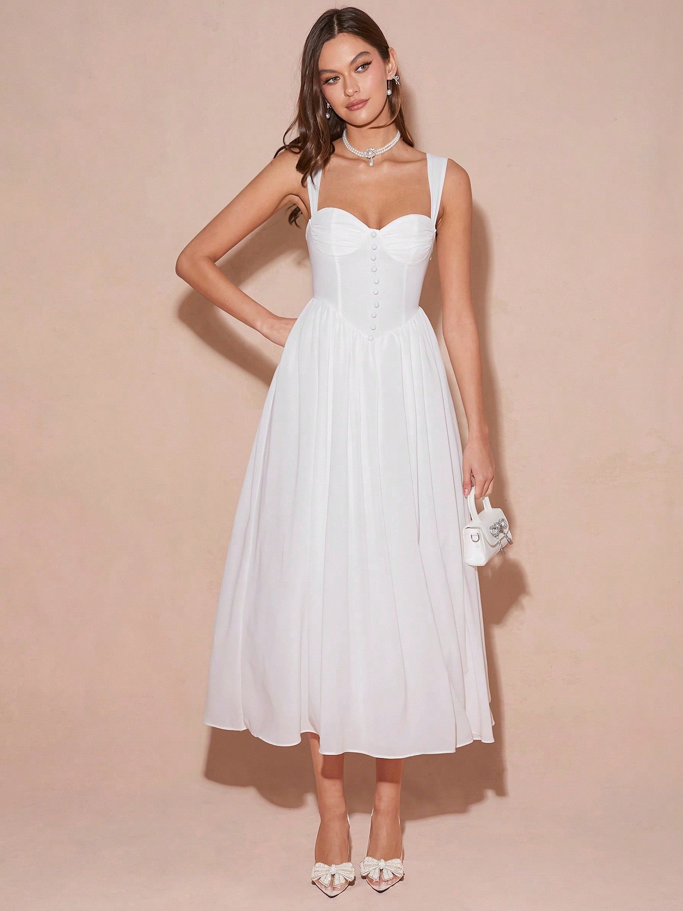 Dress Blanco Elegante 🤍