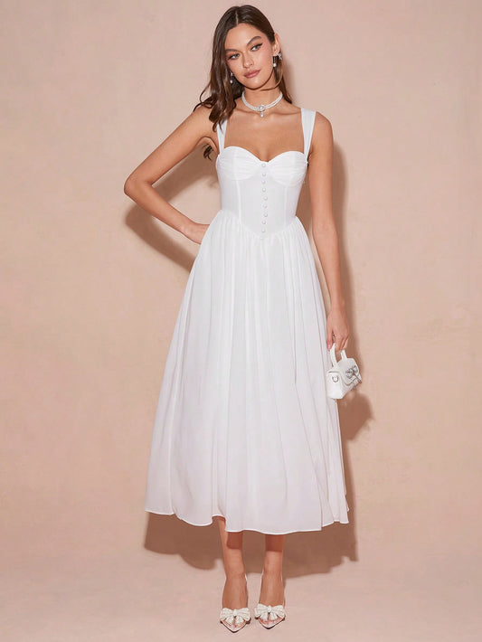 Dress Blanco Elegante 🤍