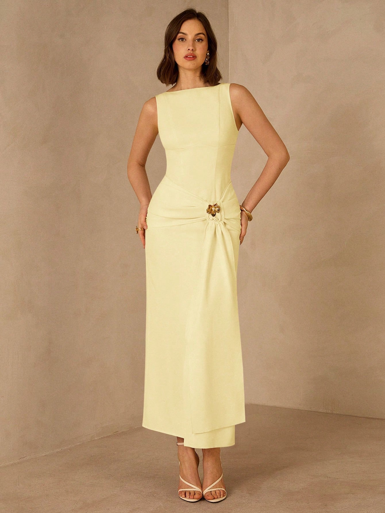 Butter Yellow Dress