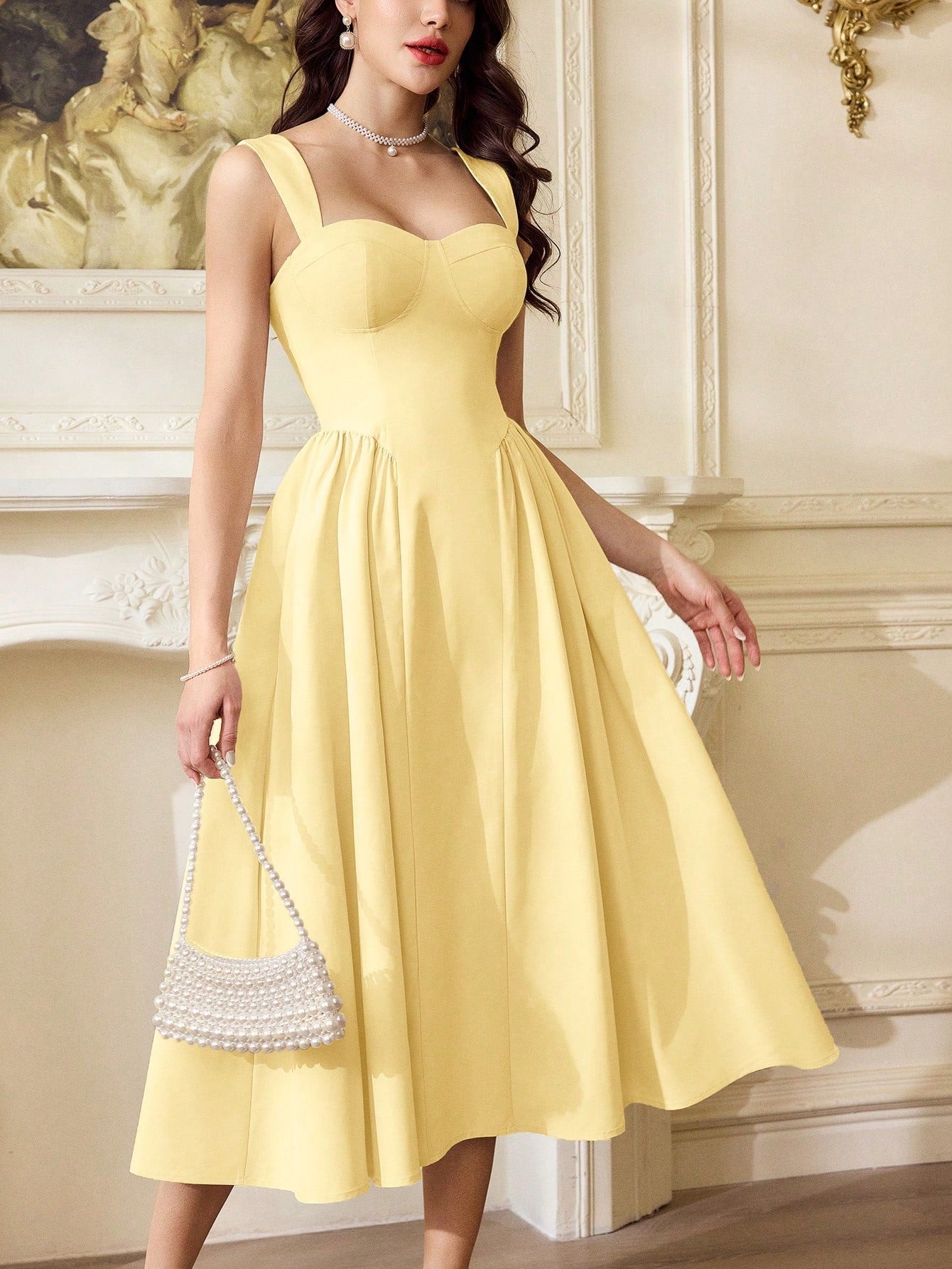 Dress amarillo