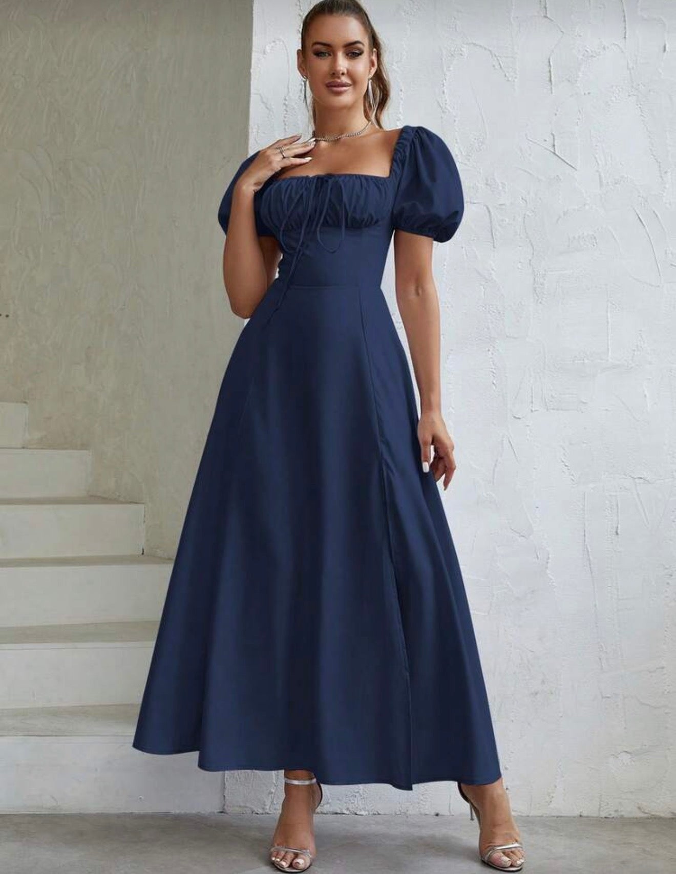 Navy Blue dress🫐✨