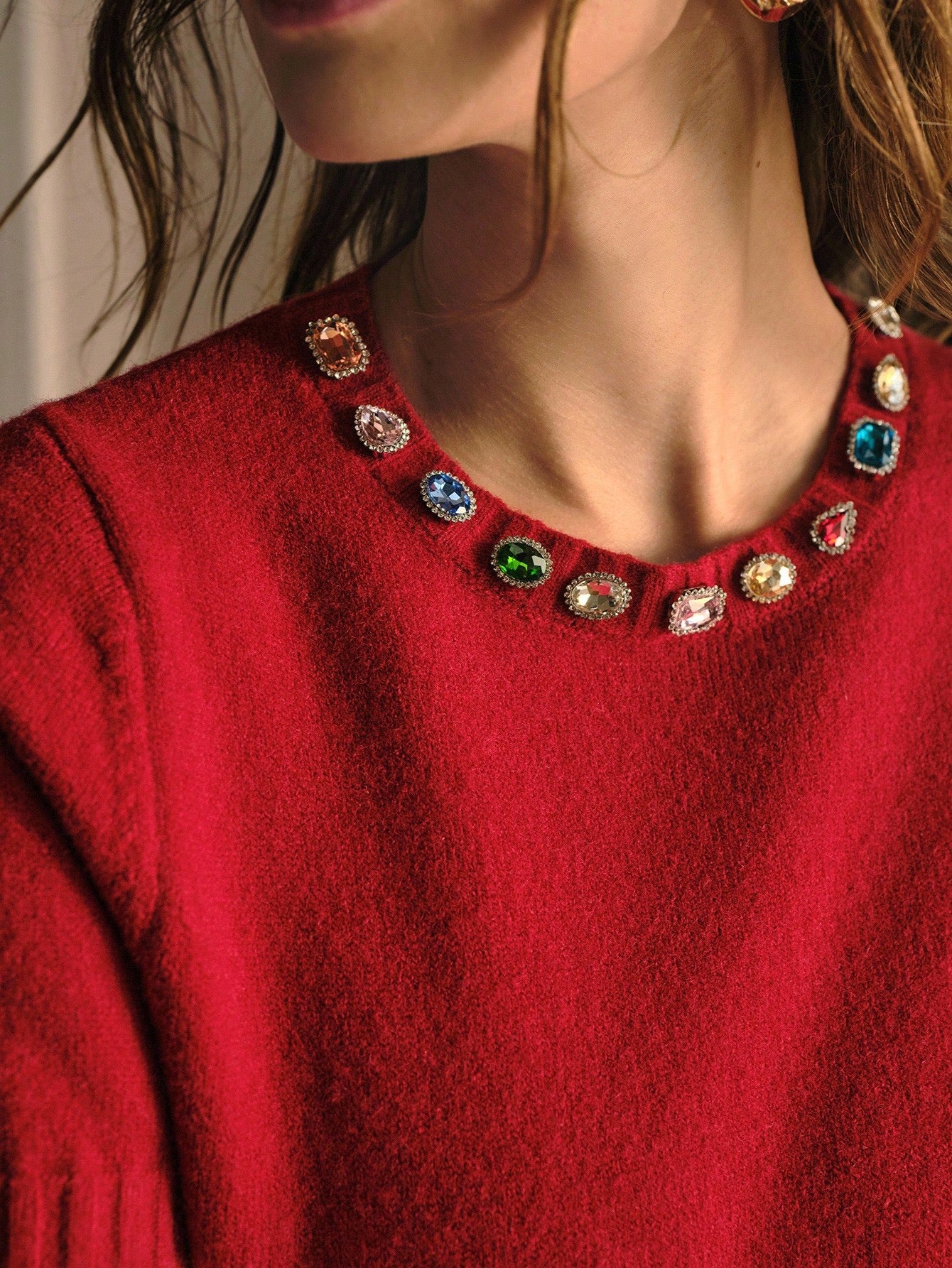 Red Muse Blouse