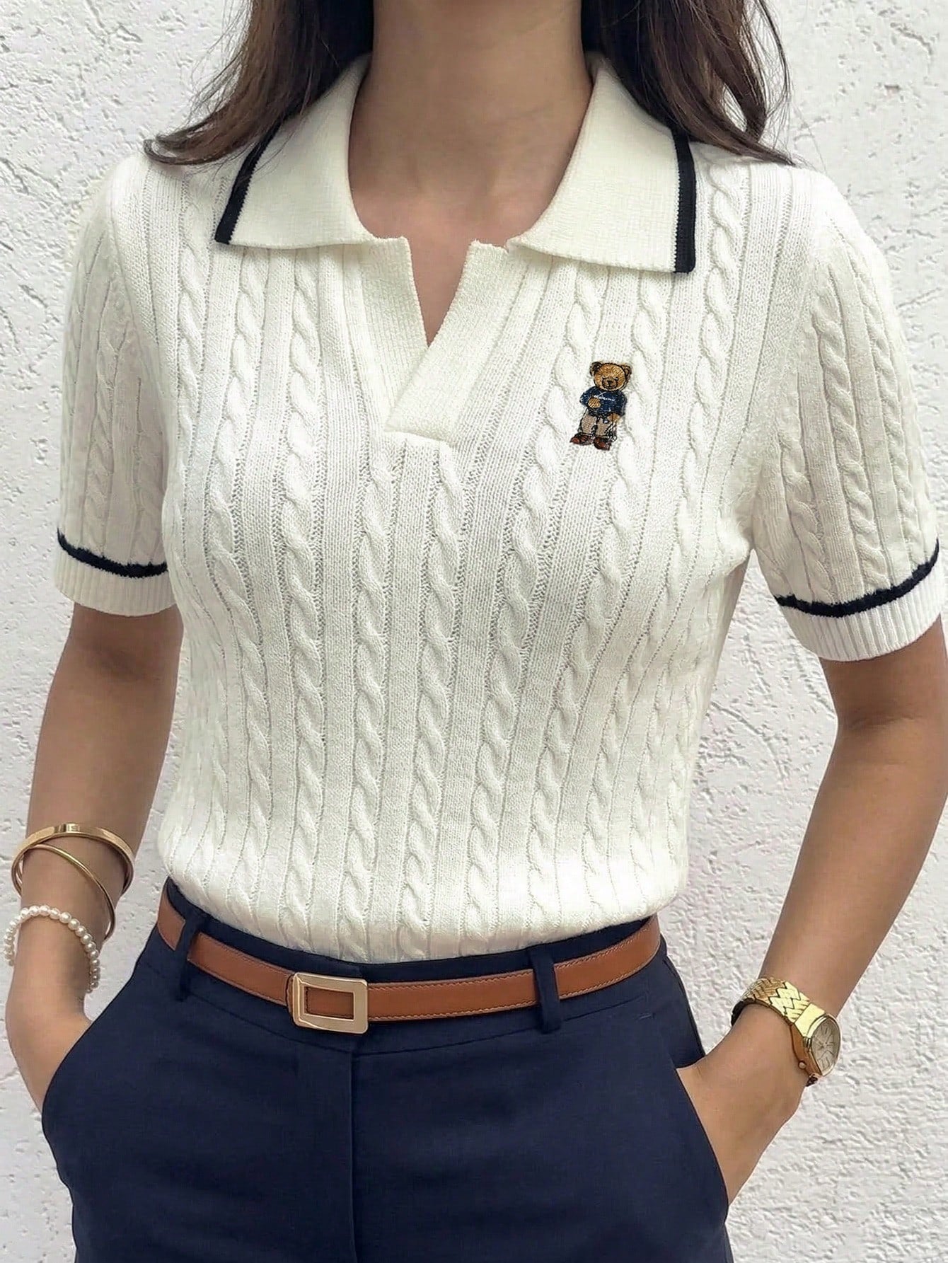 Old Money Blouse