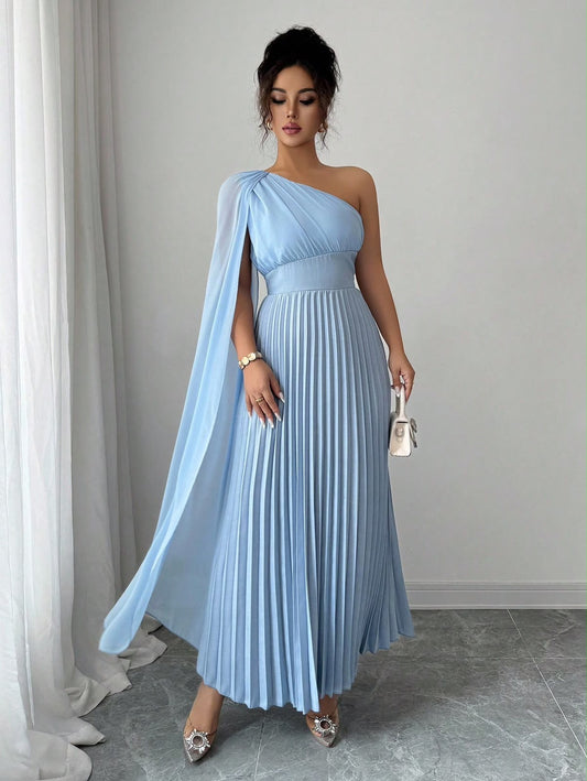 Dress Baby Blue Con Capa 💙