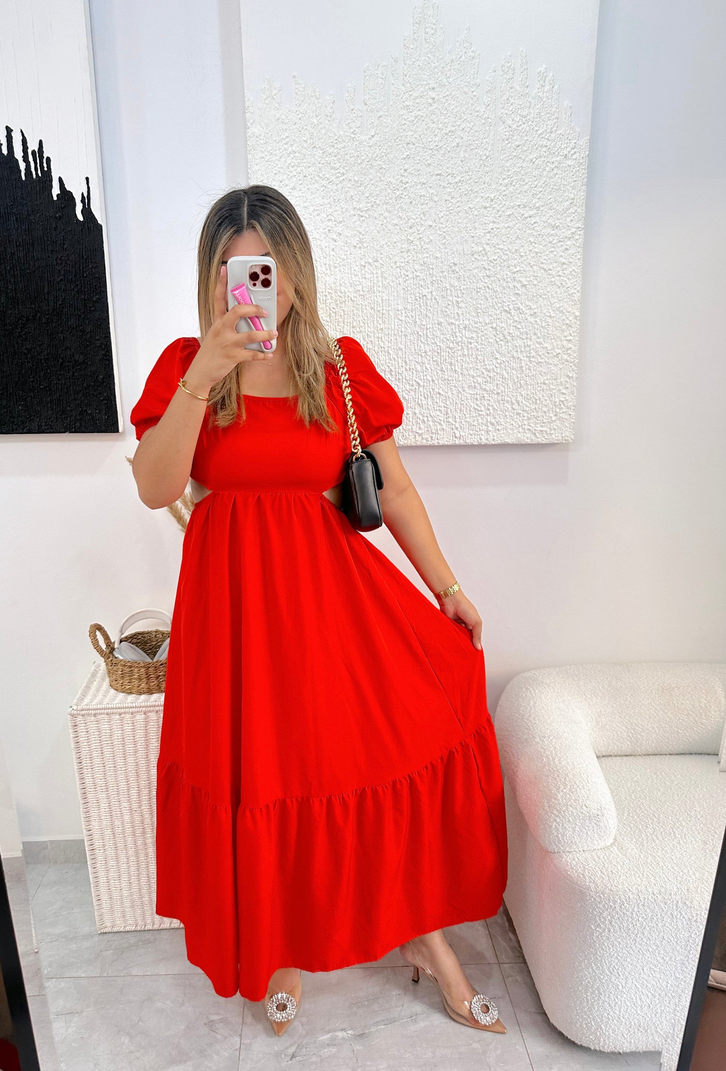 Maxi dress rojo ❤️
