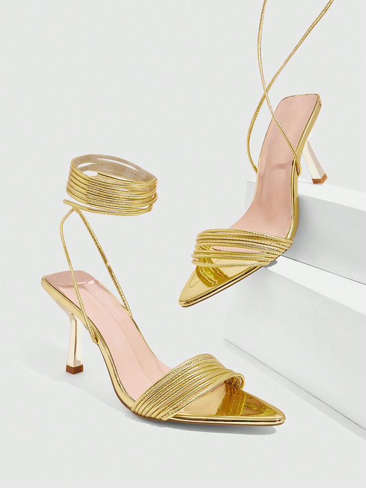 Sandalias doradas ⭐️