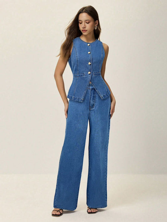 Elegance Denim Set