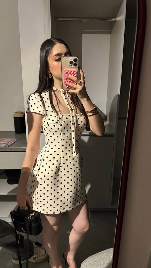 Polka Dot Dress🖤