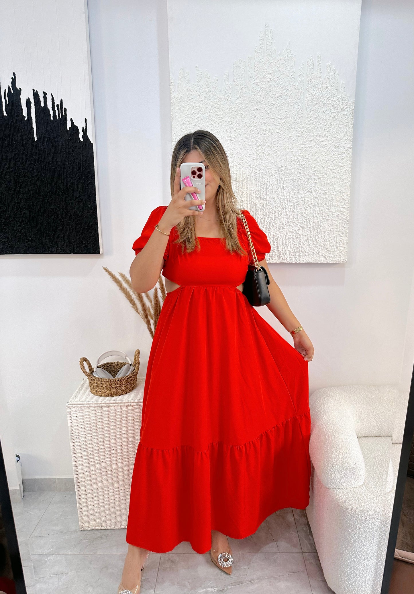 Maxi dress rojo ❤️