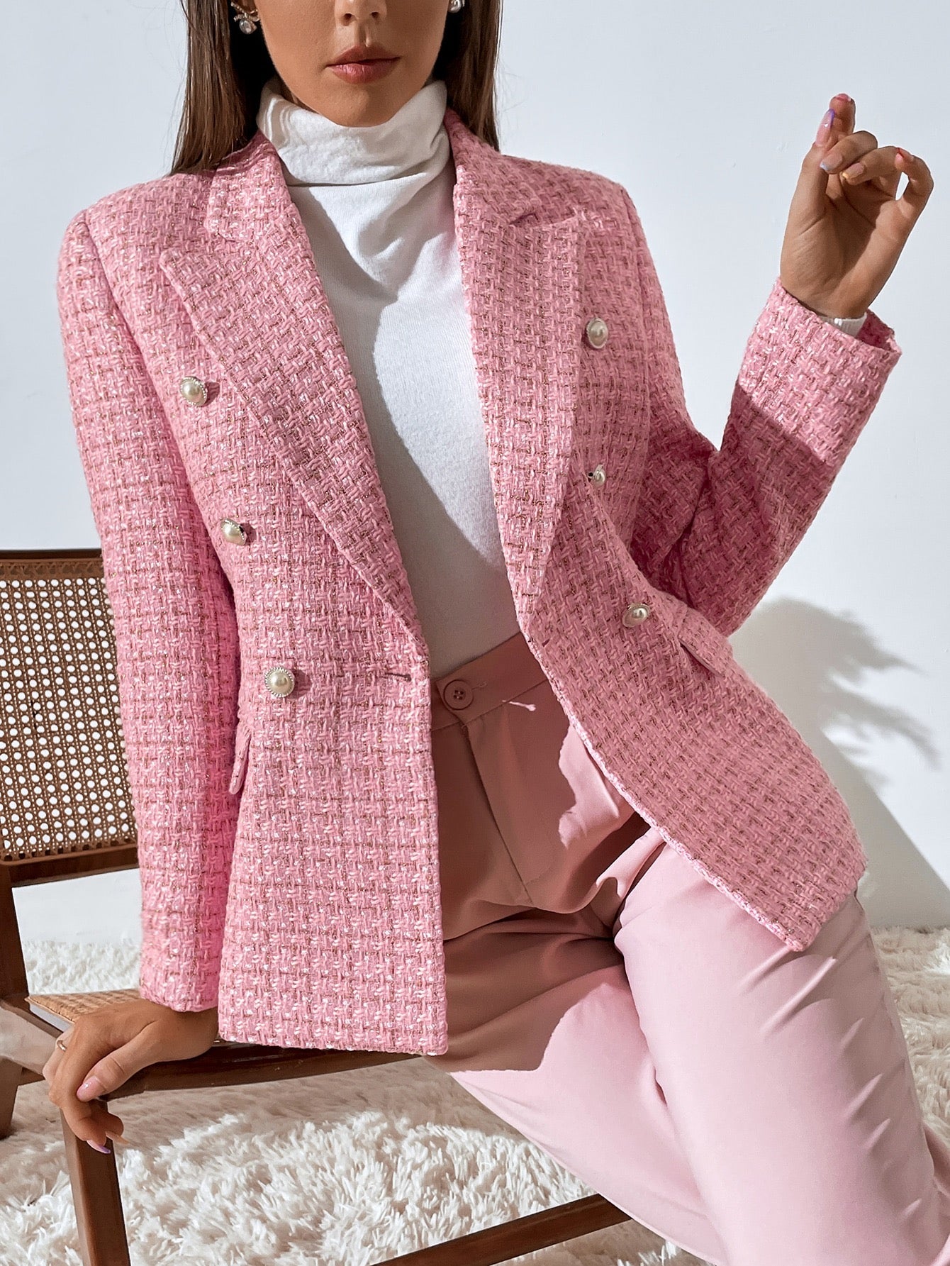 Blazer rosado 💕