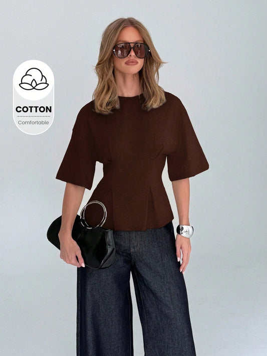 Brown Blouse 🤎