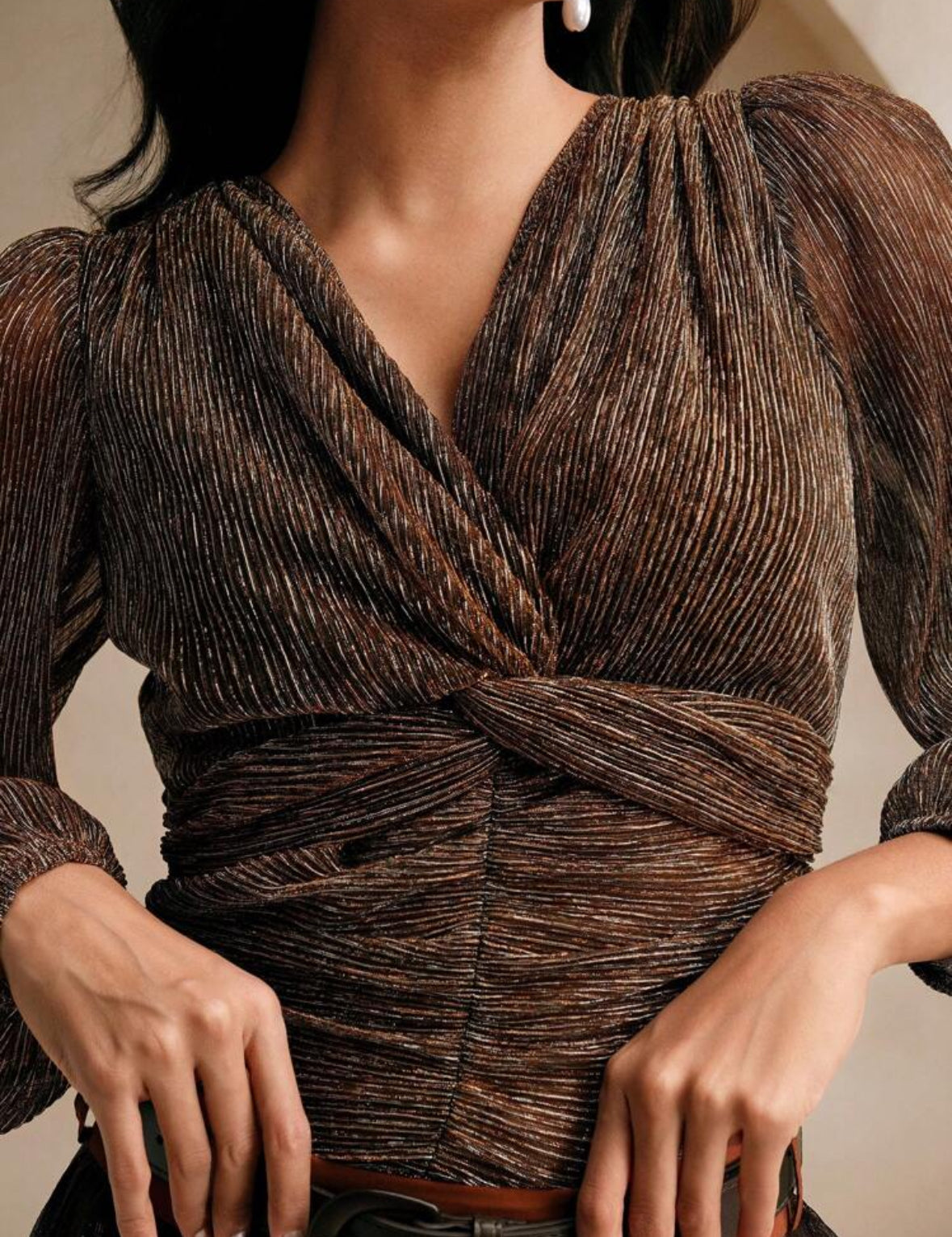 Brown Rustic Top