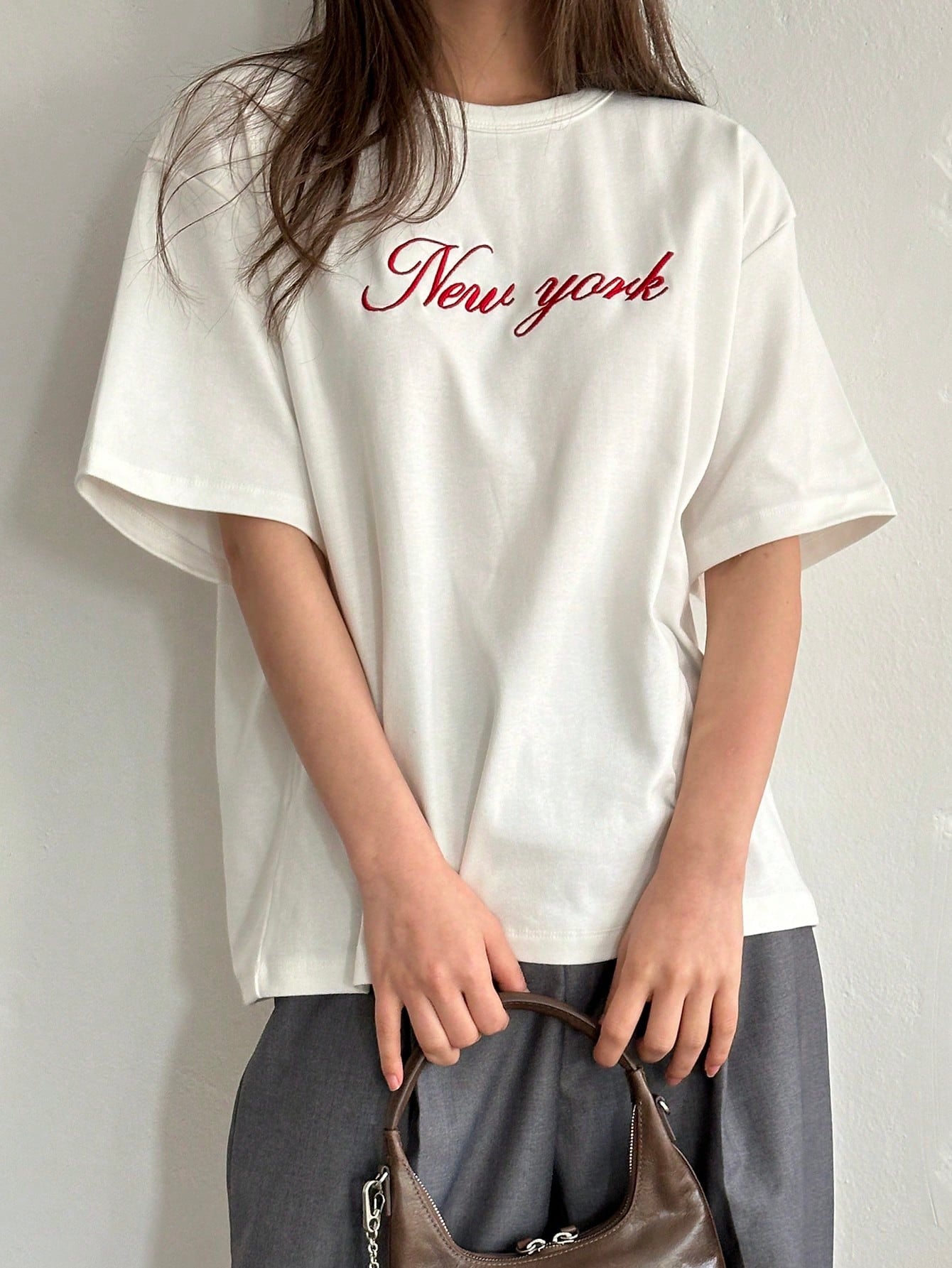 White Basic Oversized
