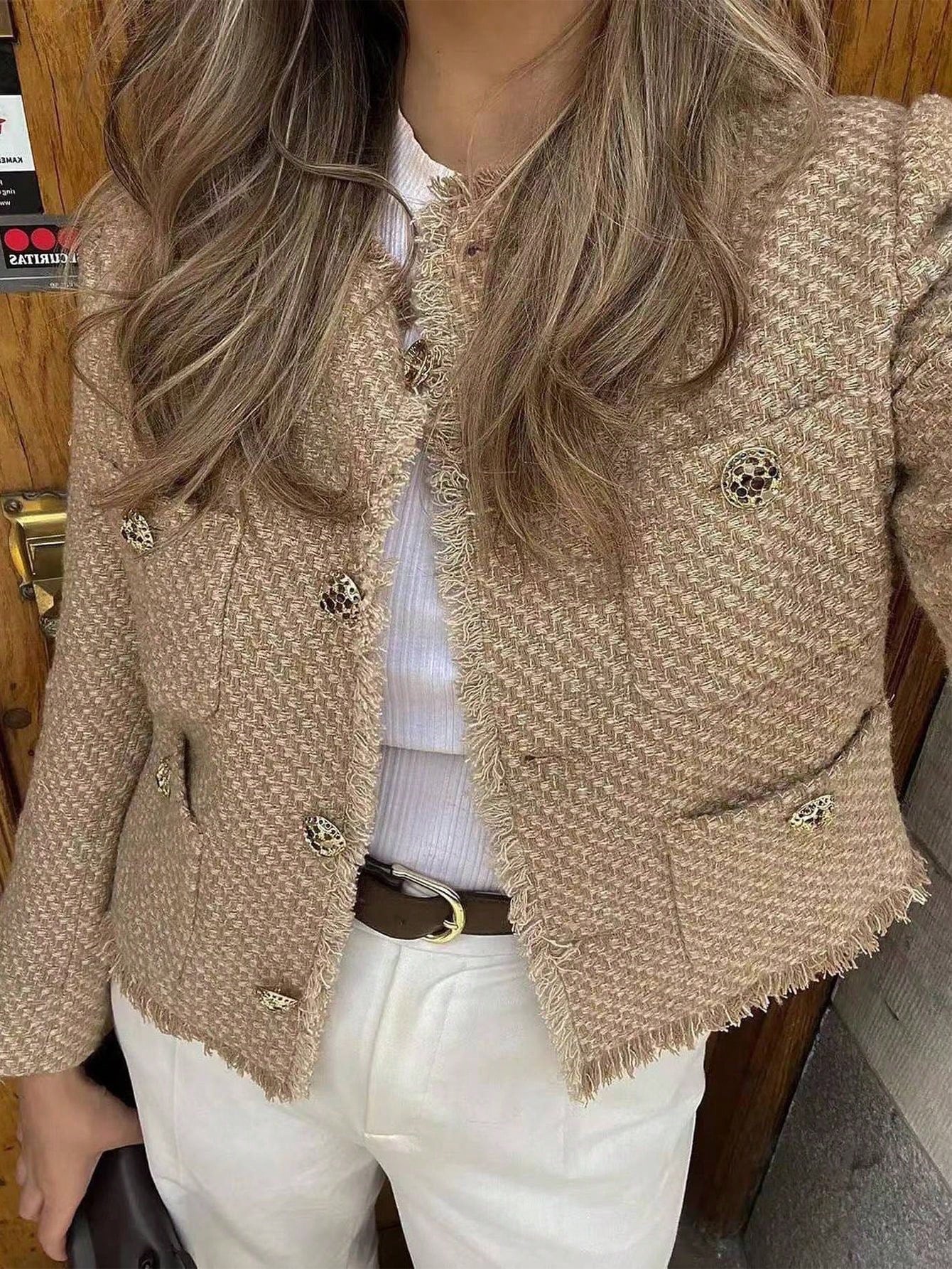 Chaleco beige 🤎