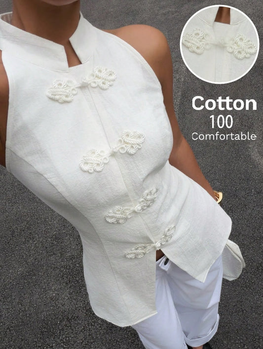 Camisa casual Blanca 🐚