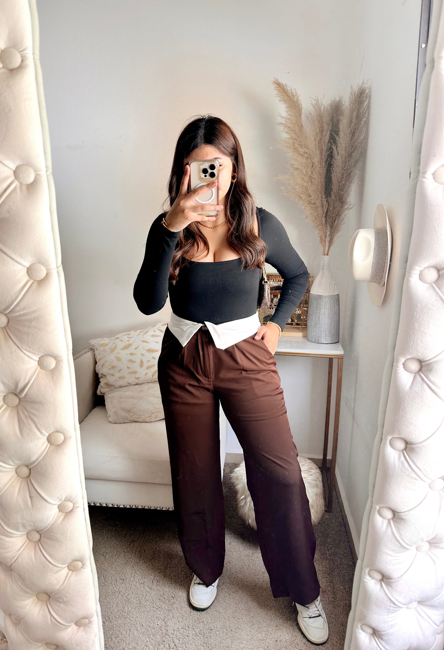 Brown pants