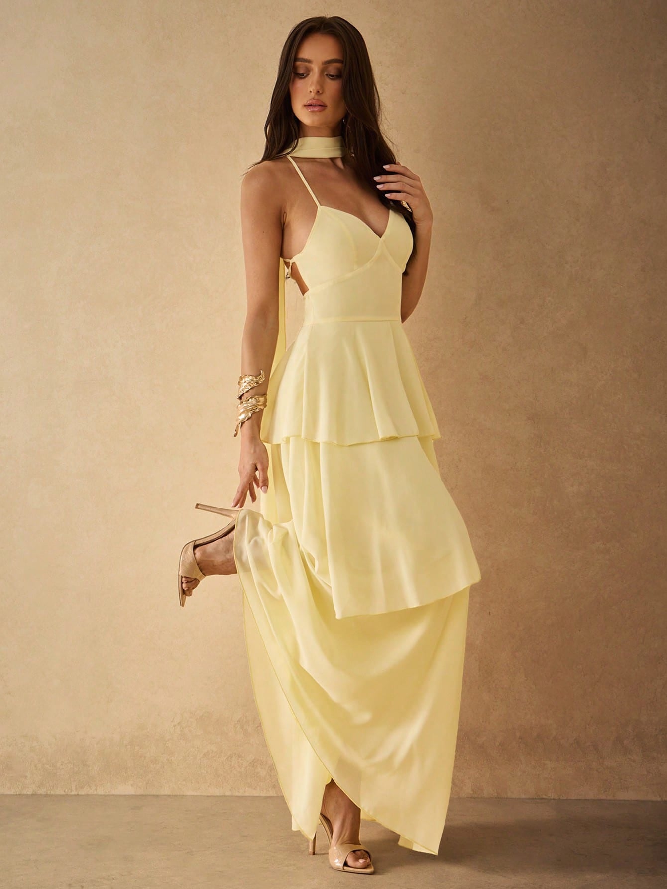 Maxi Baby Yellow Dress💛⭐️