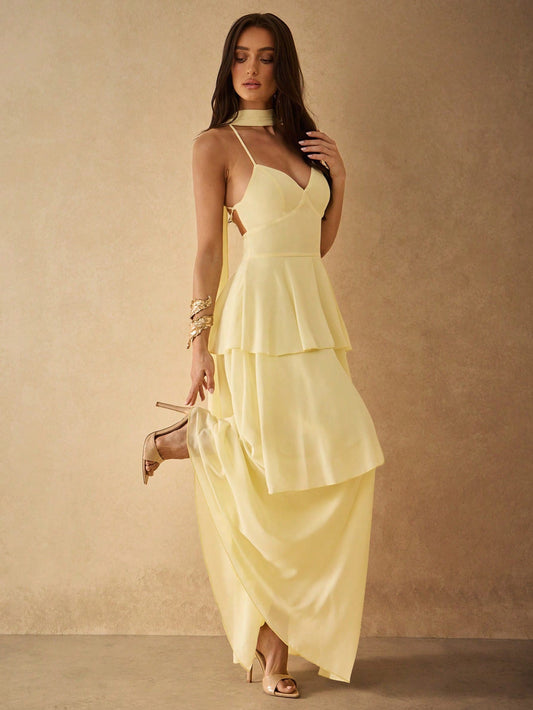 Maxi Baby Yellow Dress💛⭐️